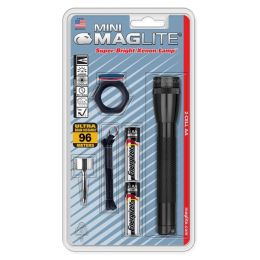 Maglite Mini Maglite 2AA Black Combo Pack Incandescent